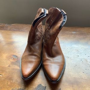 Miss Sixty Laura Cowboy Ankle Boots